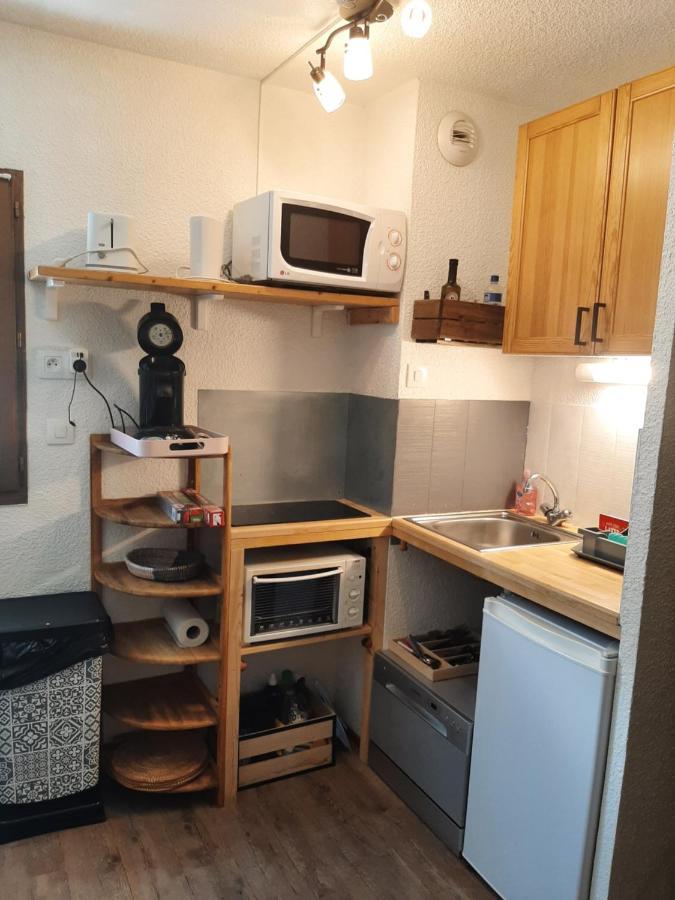 Studio Flocon 18M2 En Rdc Les Carroz d'Araches Luaran gambar